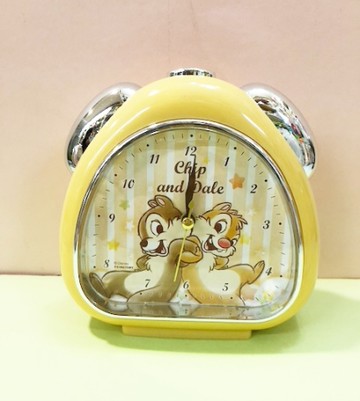 【震撼精品百貨】Chip N Dale_奇奇蒂蒂松鼠~迪士尼鬧鐘-松鼠黃#06705
