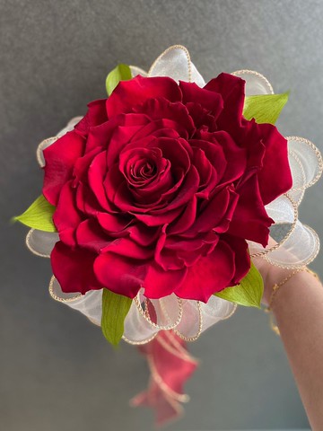 【婚禮訂製捧花】新娘捧花 不凋花 美莉亞拼接捧花