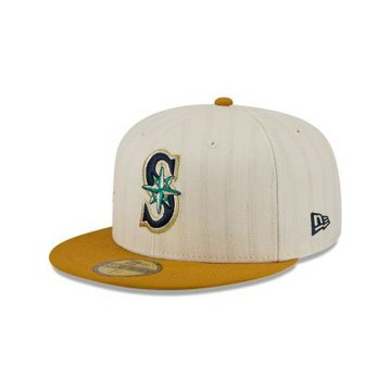 NEW ERA 男女 59FIFTY LP 59FIFTY DAY 34248 西雅圖水手 白/黃 NE60950212