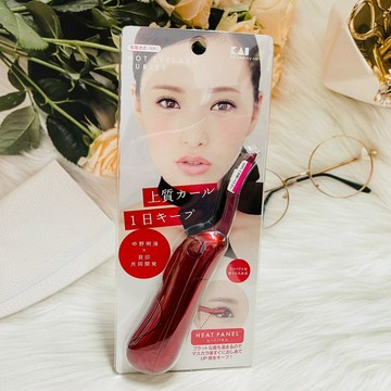 日本 KAI  貝印 睫毛器 中野明海聯名款 可折式捲翹燙睫毛器 KQ-0342 紅色款｜全店$299 全家取貨免運｜領券9折｜APP下單最高再賺22%點數⚡