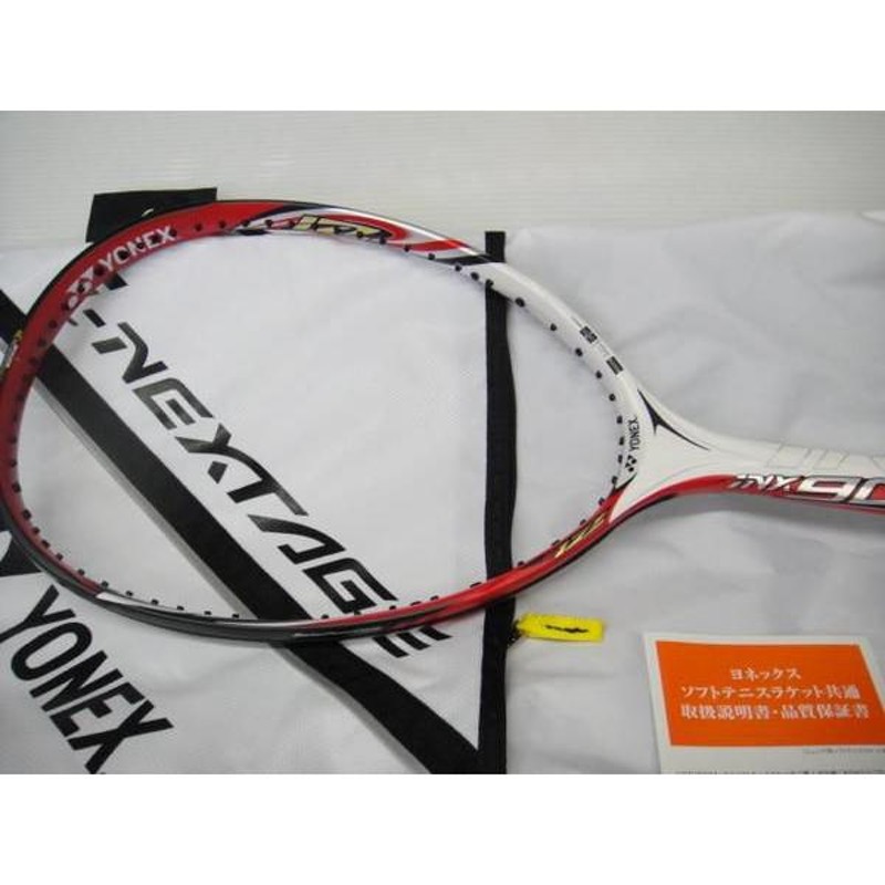 YONEX ソフトテニスラケット アイネクステージ900 レッド INX900 