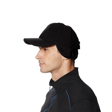 【Wildland 荒野】Softshell保暖遮耳球帽 中性 黑色 W2005-54