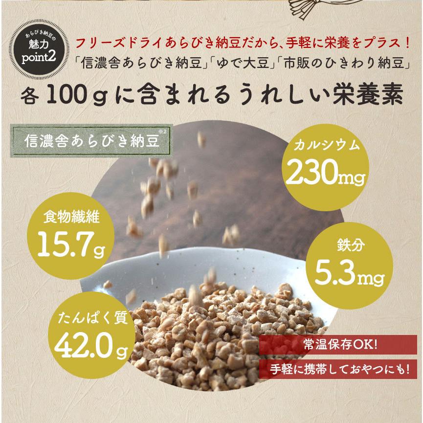 納豆 離乳食 7ヶ月 8ヶ月 粉 粉納豆 乾燥納豆 ひきわり納豆 ドライ納豆 パウダー 納豆菌 信濃舎 あらびき納豆 粗挽き フリーズドライ 妊娠中 納豆ふりかけ