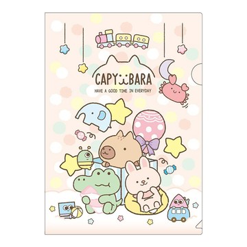 水豚L型書夾B