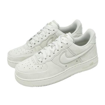 Nike 休閒鞋 Wmns Air Force 1 07 女鞋 Suede Pack 麂皮 骨白 AF1