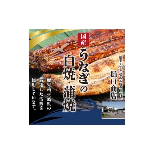 ふるさと納税 福岡県 久留米市 うなぎの白焼・蒲焼セット　（特大サイズ　一尾　170g〜200g）