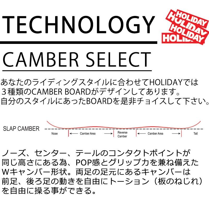 21-22 HOLIDAY Hi-Fi  スノーボード 板