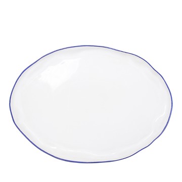 Vietri Aurora Edge Large Oval Platter