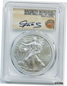 アンティークコイン コイン 金貨 銀貨 2020- Silver Eagle PCGS MS70 Struck at Phila. Tracy McGrady Sig. HOF Label