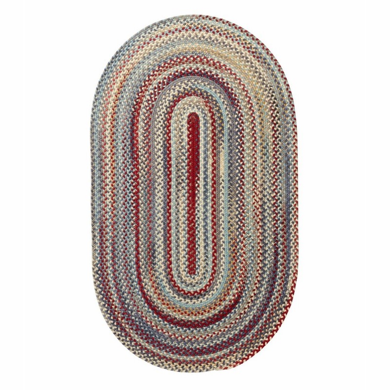 L.L.Bean Braided Wool Rug, Horizontal Braid