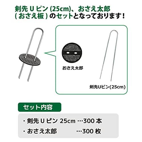 DAIM 防草シート押さえの定番 防草シート押さえピン 押さえ板 25cm 防草シート 固定 園芸 防草 雑草対