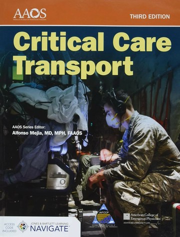 Critical Care Transport 3E Essentials Package (3版) AAOS 2025 Jones & Bartlett learning (J&B)