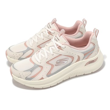 [ACS] Skechers 健走鞋 Arch Fit 2-Vintage Luxe 女鞋 米 粉紅 回彈 避震 休閒鞋 150332PNK