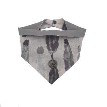 【美好毛日】澳洲Happy Go Puppy 寵物領巾-羽毛