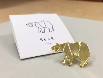 幾何別針－熊