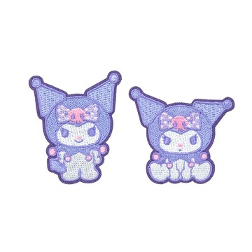 【IMPACT】怡寶 | 酷洛米Kuromi 徽章2入1組-紫色款 IMKUL04PL