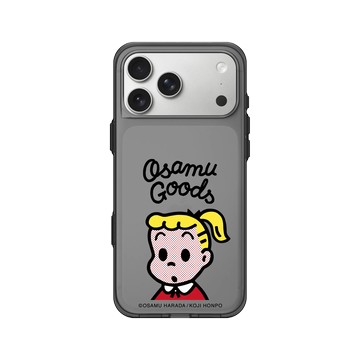 iPhone 17 Pro Max Clear (相機按鈕) 酷墨灰 - OSAMU GOODS - 經典系列-JILL