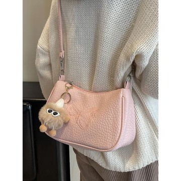 今年流行法棍包包2025高級感洋氣百搭單肩包ins小眾設計感斜挎包