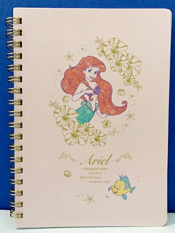 【震撼精品百貨】公主 系列Princess 線圈筆記本-美人魚51253 震撼日式精品百貨