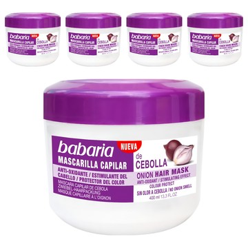 babaria 再現豐厚 活化&護色&抗UV深層魔力髮膜  400ml  5罐