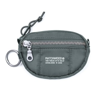 Matchwood Hook Coin Pouch 多用途機能零錢包 灰綠色 官方賣場