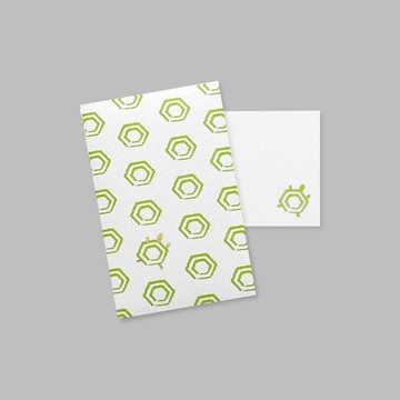 附留言卡箔紅包 和風圖樣 烏龜