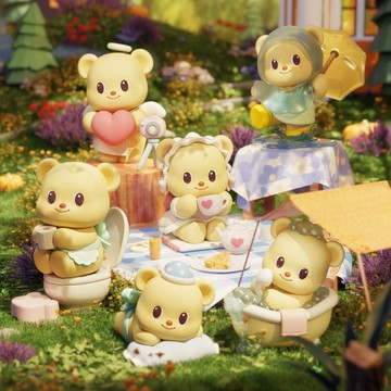 [ HeyCiao]  黃油小熊閒暇時光系列盲盒