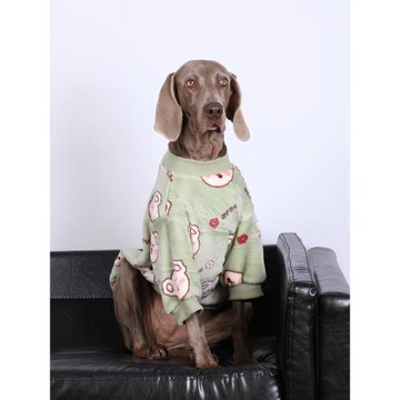 大型犬衣服秋冬保暖寵物狗狗睡衣可愛金毛拉布拉多大狗狗衣服冬裝
