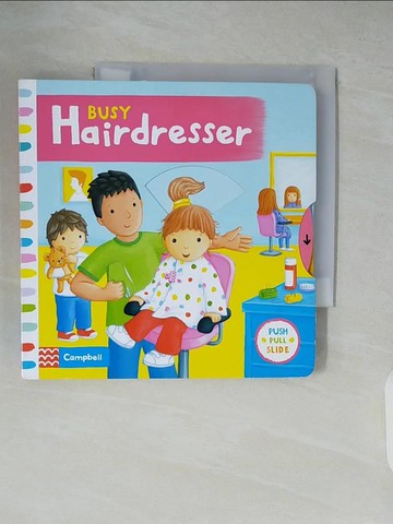 【書寶二手書T5／少年童書_XU7】Busy Hairdresser_Rebecca FINN