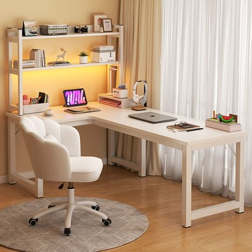 轉角學生電腦桌臺式書桌家用簡約現代桌椅組合臥室辦公桌學習桌子 ph6211