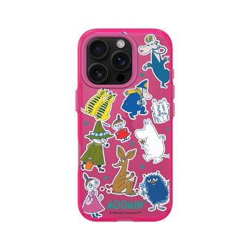 iPhone 16 Pro Clear 粉漾桃 - Moomin - Moomin角色大集合