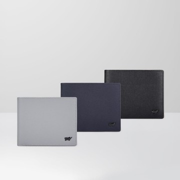 【免費升級送禮包裝】維克多-E 8卡中間翻零錢袋短夾/BF570-318