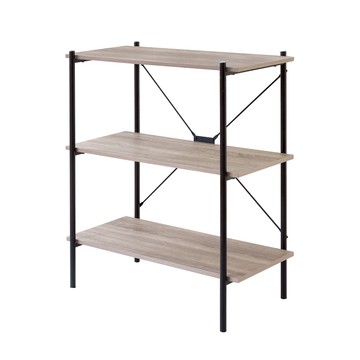 【RICHOME】北歐風E1板三層架橡木色