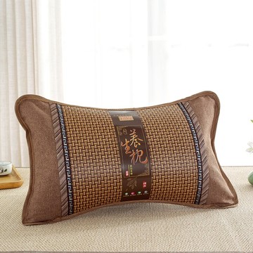 2022夏天枕頭茶葉家用竹席冰絲涼席單人麻將竹枕涼用夏季涼爽成人