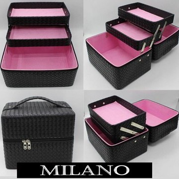 現貨+預購 化妝箱 隨身收納盒-專業大容量好收納PU女防水袋8色73d10【獨家進口】【米蘭精品】