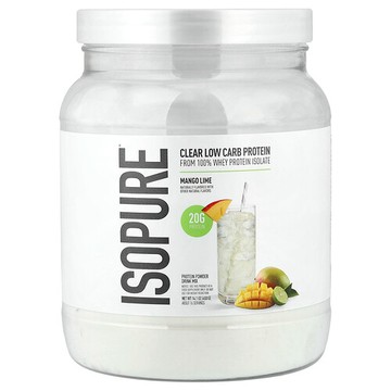Isopure, Infusions 蛋白質粉，芒果酸橙味，14.1 盎司（400 克）