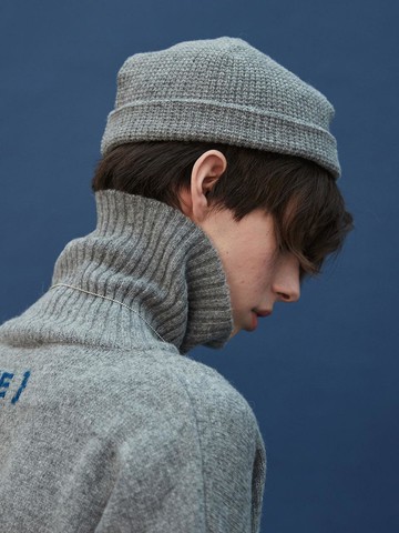 Knit Beanie [Gray]