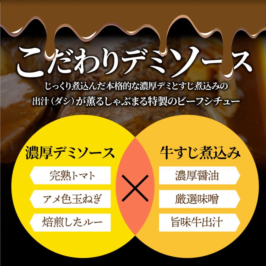 牛すじ ビーフシチュー 200g×10食セット 肉 牛肉  お歳暮 ギフト 食品 お祝い 牛スジ アキレス デミグラスソース 温めるだけ レンジ 冷凍 惣菜