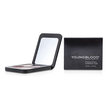 Youngblood 漾布拉 礦物四色眼影 Pressed Mineral Eyeshadow Quad - Vintage 4g/0.14oz-眼影