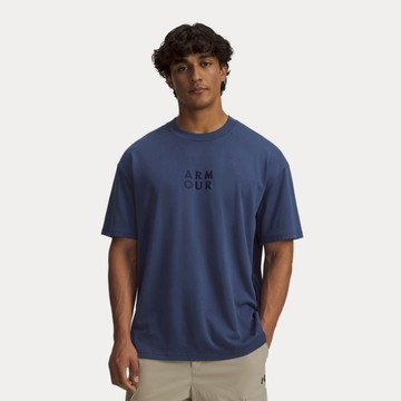 UA 男 HWT ARMOUR WM 短袖T-Shirt-人氣新品