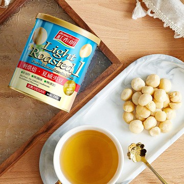 紅布朗 輕烘焙夏威夷豆 (140g/罐)堅果