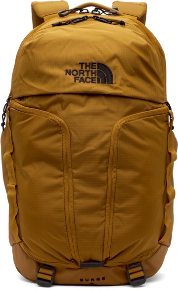 The North Face 橙色 Surge 双肩包