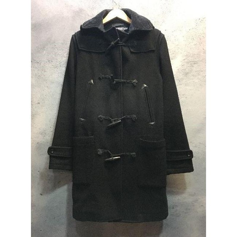 RRL ダブルアールエル黒 ケープスタイル コート トグルボタン RRL ダブルアールエル黒 ケープスタイル コート トグルボタン