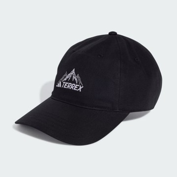 【ADIDAS】TRX MT BB CAP 休閒帽 棒球帽 老帽 中 黑色-JJ1477