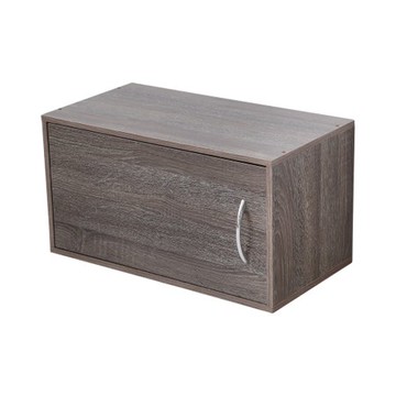 【澄境】單門收納櫃單門櫃 霧灰木紋