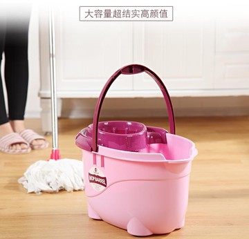 拖地桶家用手動擠水桶手壓地拖把桶塑膠