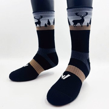 【森林之鹿羊毛襪】✨極致速乾美麗諾羊毛襪-單雙 | M/L/XL