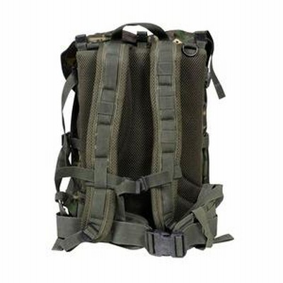 イギリス軍　放出品 リュックサック 無線運搬用バッグ 前後分割式 DPM迷彩 r400