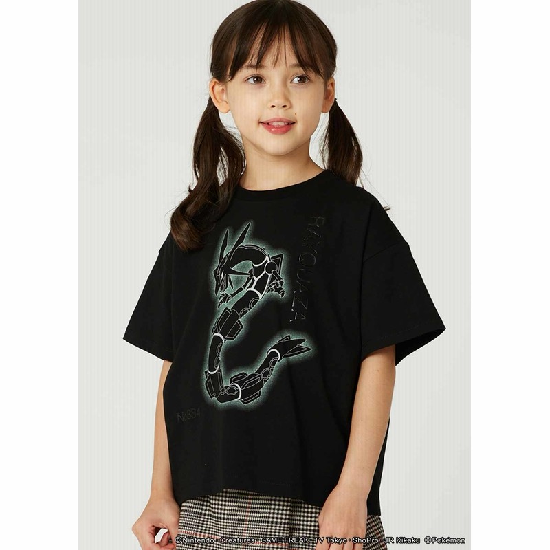 グラニフ レックウザ｜ビッグシルエットTシャツ ポケモン L レックウザ｜ビッグシルエットTシャツ｜ユニセックス｜グラニフ