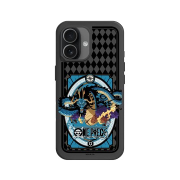 iPhone 17 SolidX 黑 - 航海王 One Piece - 龍形態 - 百獸海道